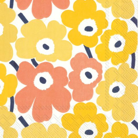 IHR Cocktail Marimekko Mini Unikko Yellow