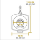 Lodge Blacklock Square Grill Pan 30cm