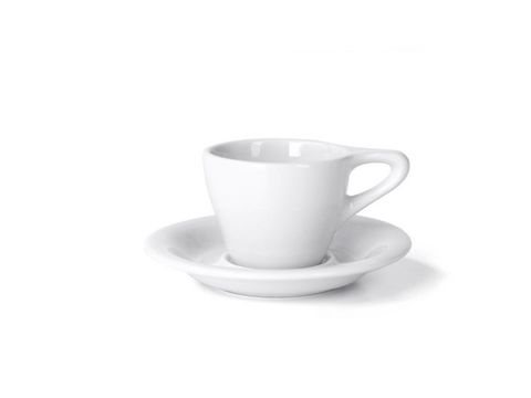 notNeutral Lino Espresso Cup & Saucer White 3oz 89ml