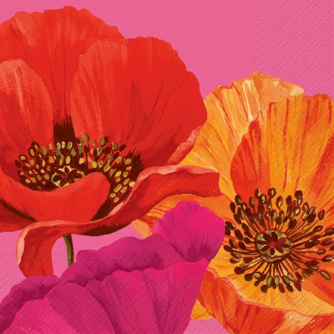 IHR Luncheon Joyful Poppy Pink