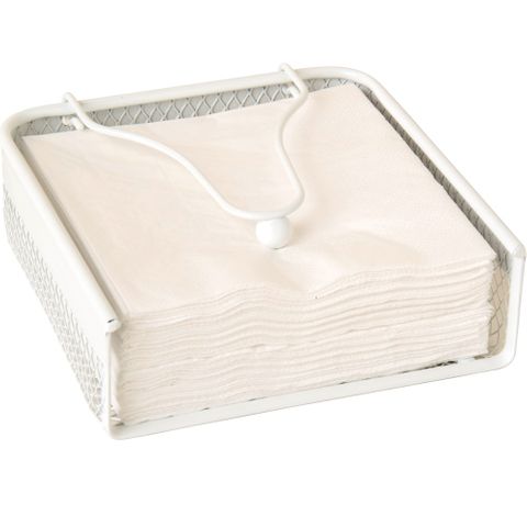 IHR Wire Napkin Holder White