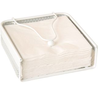 IHR Wire Napkin Holder White