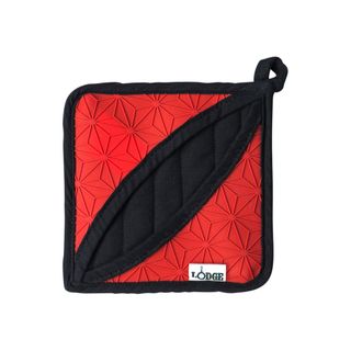 Lodge Silicone Trivet Potholder Red