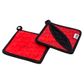 Lodge Silicone Trivet Potholder Red