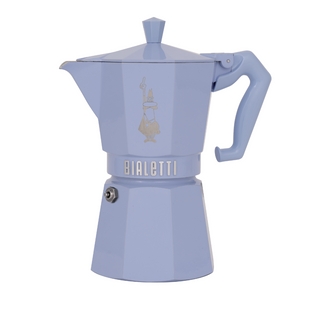 Bialetti Moka Express Exclusive Light Blue 6 Cup