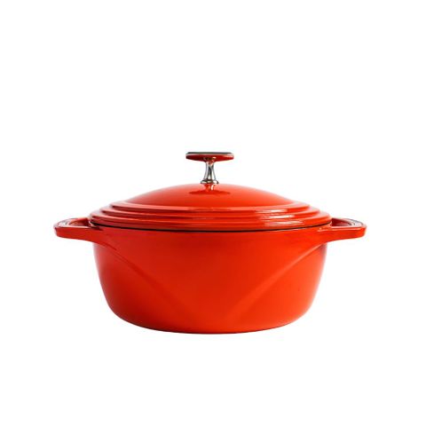 Lodge USA Enamel Dutch Oven 5.6L 28.5cm Cherry On Top