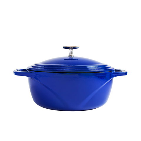 Lodge USA Enamel Dutch Oven 7.09L 30.2cm Smooth Sailing