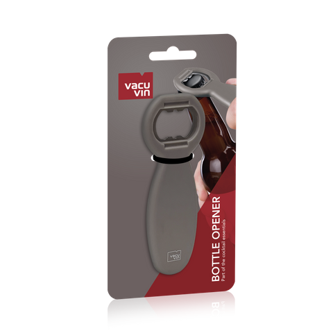 Vacu Vin Grey Bottle Opener