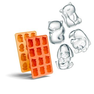 Zoku Cat and Dog Ice Tray Set of 2