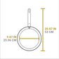 Lodge Seasoned Carbon Steel Pan 30cm