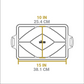 Lodge Baking Pan 39x26.5cm