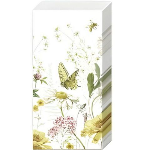 IHR Tissue Wildflower and Butterfly