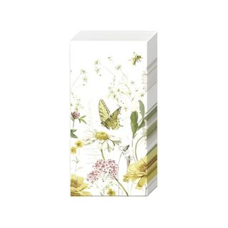 IHR Tissue Wildflower and Butterfly