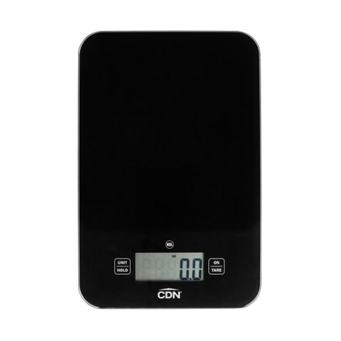 CDN USB Digital Glass Scale 7kg Black