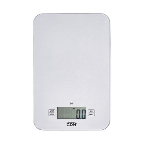 CDN USB Digital Glass Scale 7kg Silver