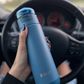Zoku Stainless Sports Bottle 500ml Grey Topographic