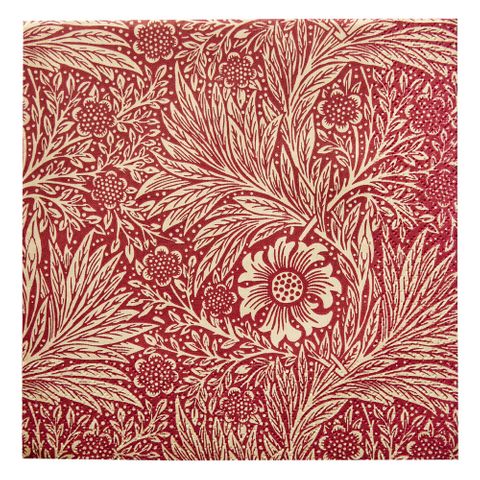 Havi Cocktail Napkin William Morris Marigold Red 24cm