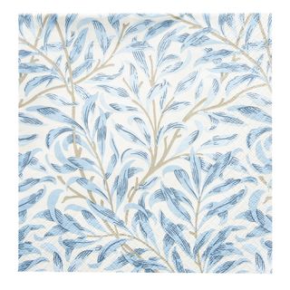 Havi Luncheon Napkin William Morris Willow Bough Aqua 33cm