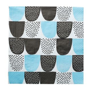 Havi Cocktail Napkin Sokeri Light Blue 24cm