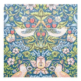 Havi Cocktail Napkin William Morris Strawberry Thief Blue 24cm
