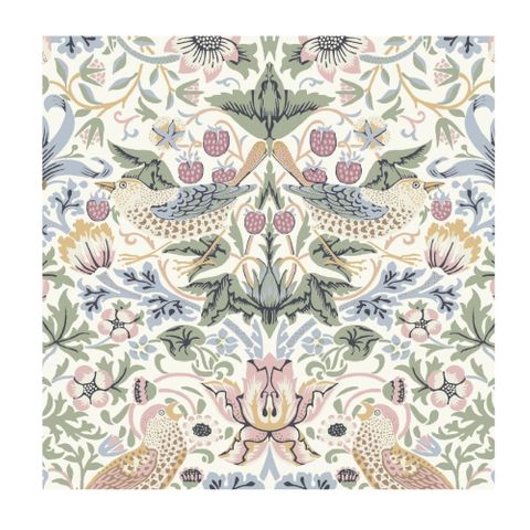 Havi Cocktail Napkin William Morris Strawberry Thief Pastel 24cm