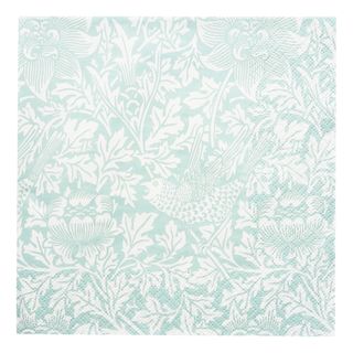 Havi Cocktail Napkin William Morris Bird & Anemone Green 24cm