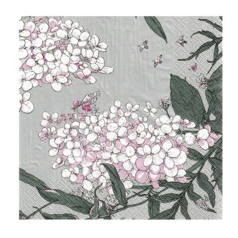 Havi Cocktail Napkin Syysmuutto Grey 24cm