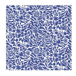 Havi Cocktail Napkin Niitty Blue White 24cm