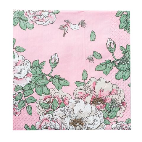Havi Cocktail Napkin Juhannusmuistot Pink 24cm