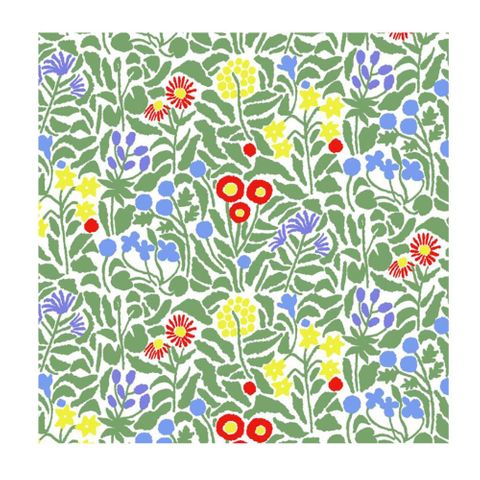 Havi Cocktail Napkin Niitty Light green 24cm