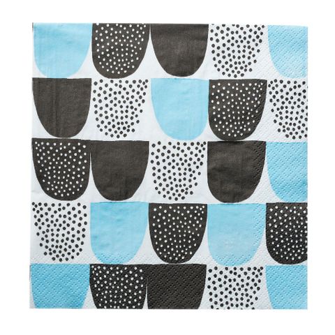 Havi Luncheon Napkin Sokeri Light Blue 33cm