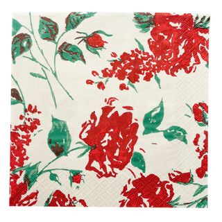 Havi Cocktail Napkin Roosa Red 24cm