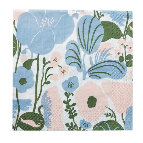 Havi Luncheon Napkin Kesapiilo Blue Green 33cm