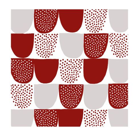 Havi Luncheon Napkin Sokeri Red 33cm