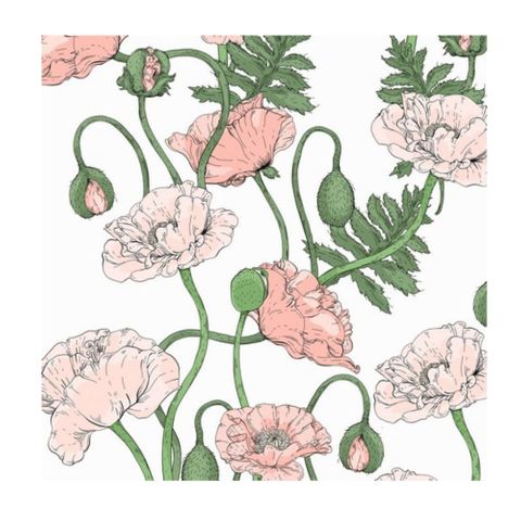 Havi Luncheon Napkin Unikkoaika White 33cm