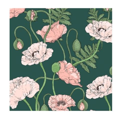 Havi Luncheon Napkin Unikkoaika Green 33cm