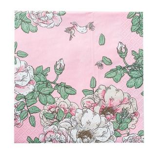 Havi Luncheon Napkin  Juhannusmuistot Pink 33cm