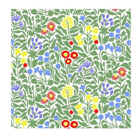 Havi Luncheon Napkin Niitty Light Green 33cm