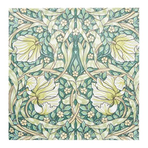 Havi Luncheon Napkin William Morris Pimpernel Green 33cm