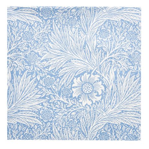Havi Luncheon Napkin William Morris Marigold Light Blue 33cm