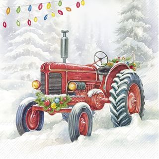 IHR Luncheon Festive Tractor