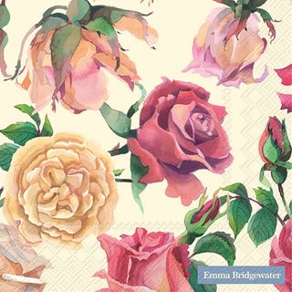 IHR Luncheon Pink Roses  Emma Bridgewater