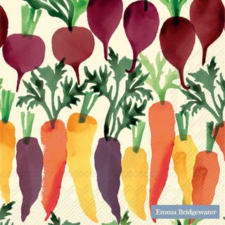 IHR Luncheon Sponged Veg cream Emma Bridgewater