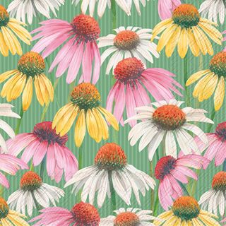 IHR Luncheon Pastel Garden Green