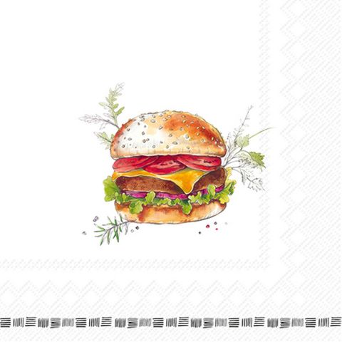 IHR Luncheon Homemade Burger