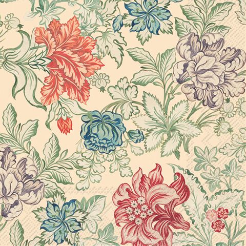 IHR Luncheon Rococo Silk Cream V&A