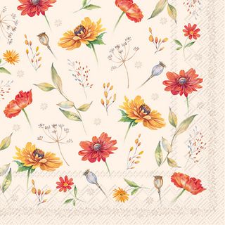 IHR Luncheon Soft Sunset Flowers