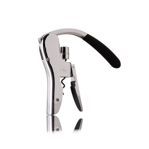 Vacu Vin Vertical Lever Corkscrew Black