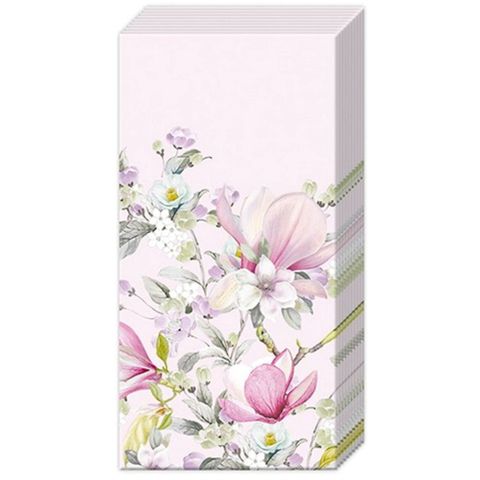 IHR Tissue Romantic Magnolia Light Rose