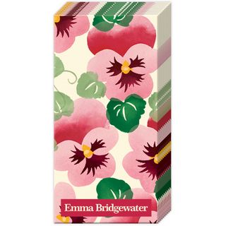 IHR Tissue Pink Pansy Emma Bridgewater